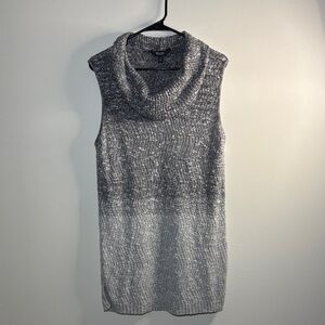 Simply Vera Vera Wang Gray Cowl Neck Sweater